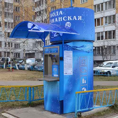 Автомат по продаже питьевой воды 